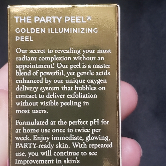 The Route The Party Peel Golden Illuminizing Peel, New - Picture 11 of 15